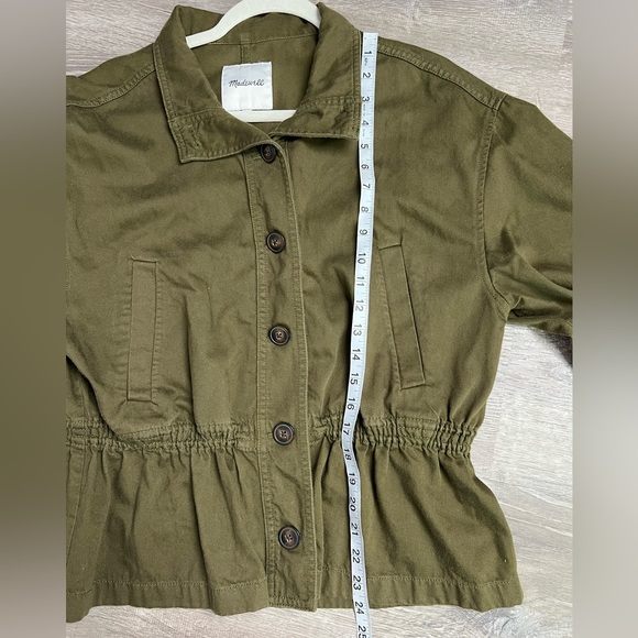 Madewell‎ Green Women Jacket- Medium - Picture 3 of 7